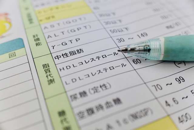 健康診断の結果