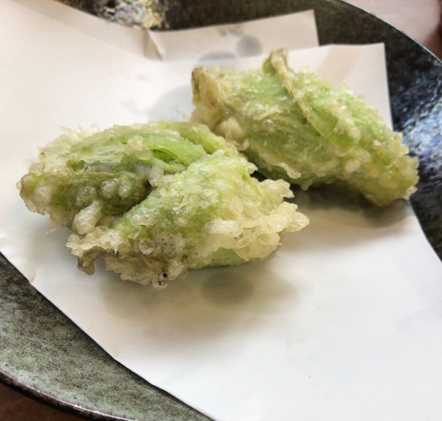 フキノトウの天ぷら